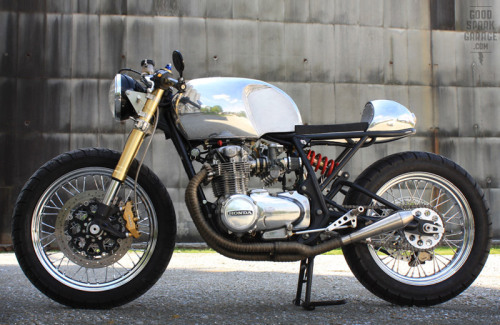 (via Meyerbuilt Metalworks Honda CB550 Cafe Racer | Good Spark Garage)