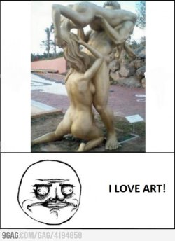 9gag:  I Love Art 