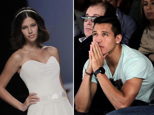 Barca Mi Vida Alexis Sanchez His Girlfriend Michelle Carvalho