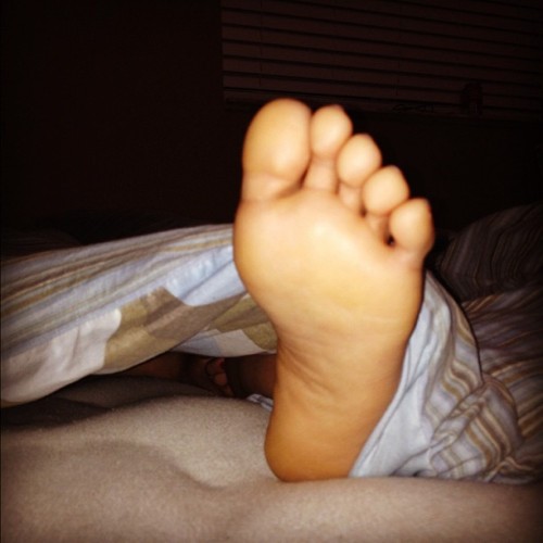 Sneaky sole shot -  Ms. DR