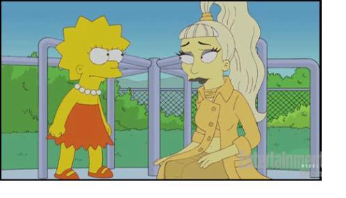 This week on The Simpsons: When Lisa’s scheme to boost her popularity at school goes horribly wrong, Lady Gaga magically intuits that her help is needed. But as this exclusive clip from the episode shows, Lisa isn’t exactly going gaga for Gaga –...