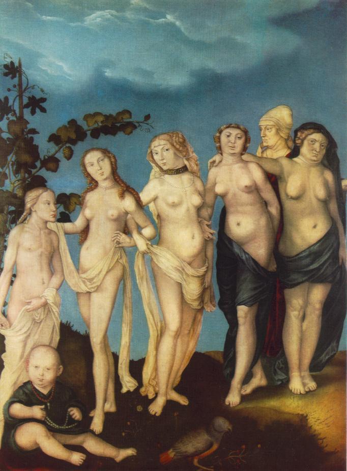 Hans Baldung (1485 1545), The seven ages of woman