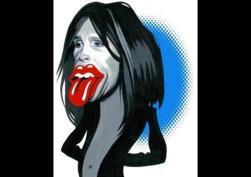 Rolling Stone PlaylistSteven Tyler talks about the Rolling StonesIllustration by Thomas Fuchs