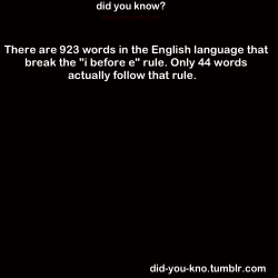 did-you-kno:  Source   See stupid language :p