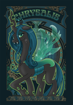 buckyeahmylittlepony:  Chrysalis Nouveau