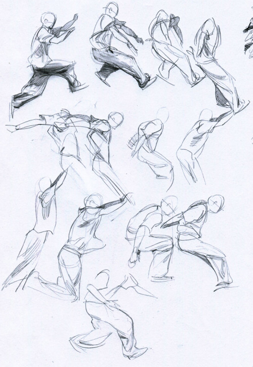ren-ne-rei:   super quick doodles for practice and chillout!  drawn from parkour and tricking v