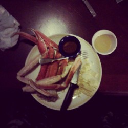 Dinner was Yummy :)  (Taken with instagram)