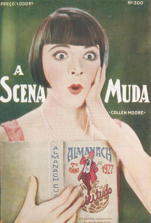 kylarose:Colleen Moore on the cover of A Scena Muda, 1926