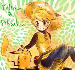 Xartemis99X:  Yellow And Pikachu 