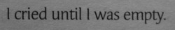 I wish I could be more.