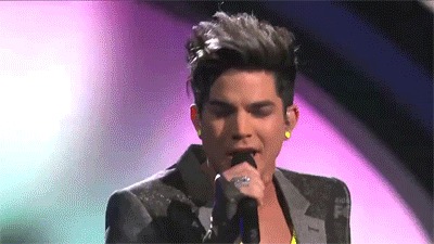 officialonewe:  Adam Lambert performing Never Close Our Eyes on American Idol [x]  He looks so handsome!  I think I’m going to get his new album today :)