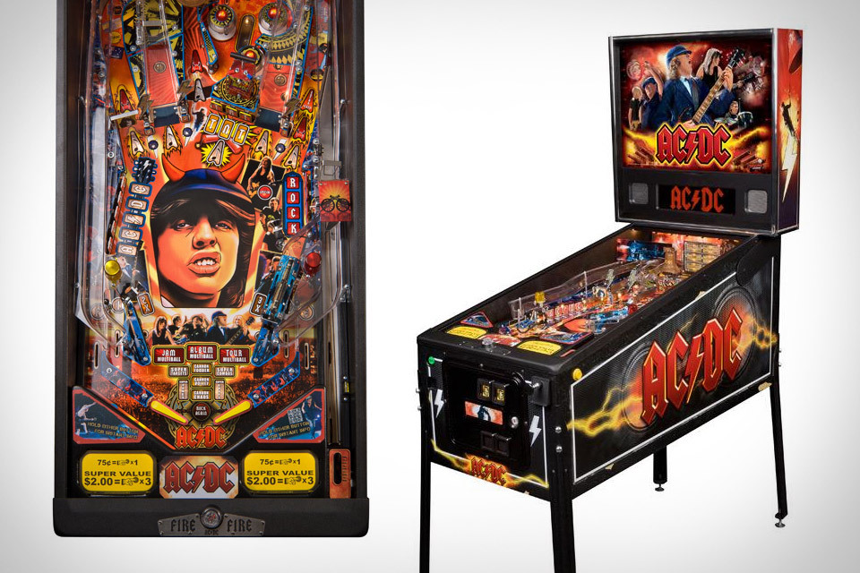 AC/DC Pinball Machine