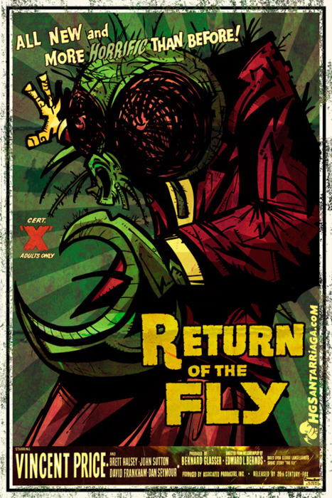 The Return Of The Fly (1959) • Póster