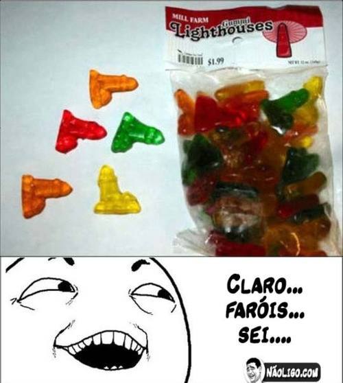 Faróis .. Claro... 