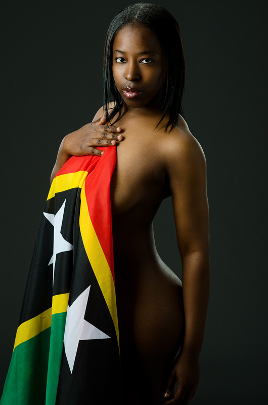 caribbeangyal:  brooks photography by adonis lavale my nationality flag (st.kitts