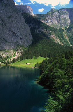 bluepueblo:  Mountain Lake, The Alps, Switzerland photo via murray 