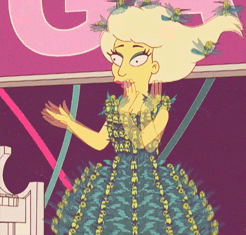 dangerouspoetry:  #this could be gaga but she playin 