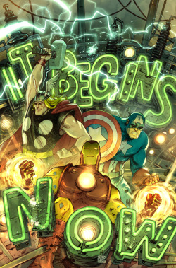 fyeahsuperheroes:  It Begins Now!By: Niko