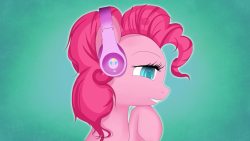 pinkie-pie-promise:  Ponies love music too. ^ o^ Art by: http://drawalandraw.deviantart.com/  