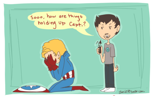 zamii070:  How can I be Captain America when everything is from china?! 