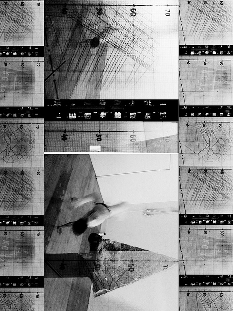 fiore-rosso:  schematics of a man in action - roger guetta. 