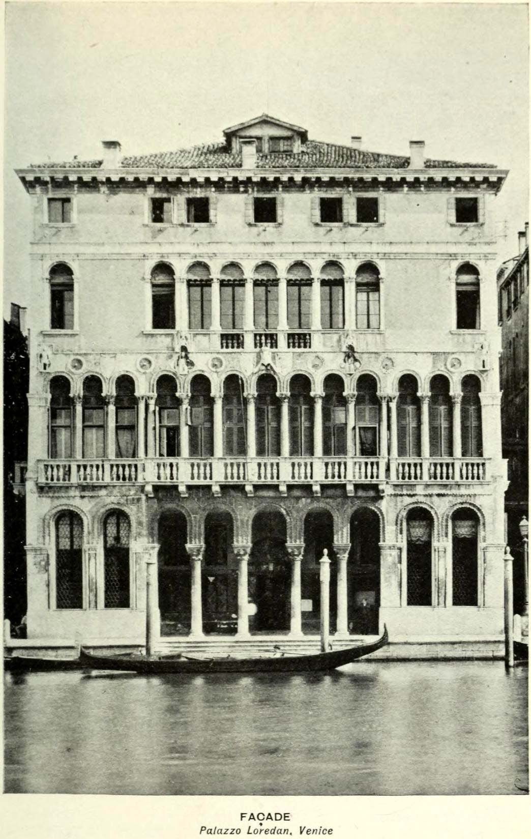The Palazzo Loredan, Venice