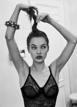 Kate Moss by Frederique Veysset for Allure, 1994