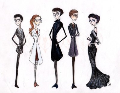 Upon seeing this, I may have made ridiculous squeaking noises that only bats could hear.
“ julia-the-fan:
“ If Tim Burton was shooting Sherlock…
” ”