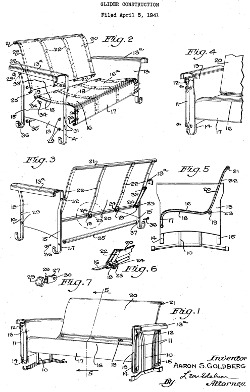 Bunting metal glider discount