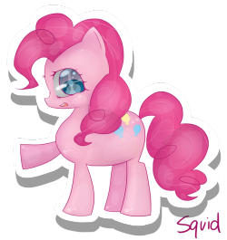 colorgasmfreakbrony:  Pinkie Pie by ~squidpox