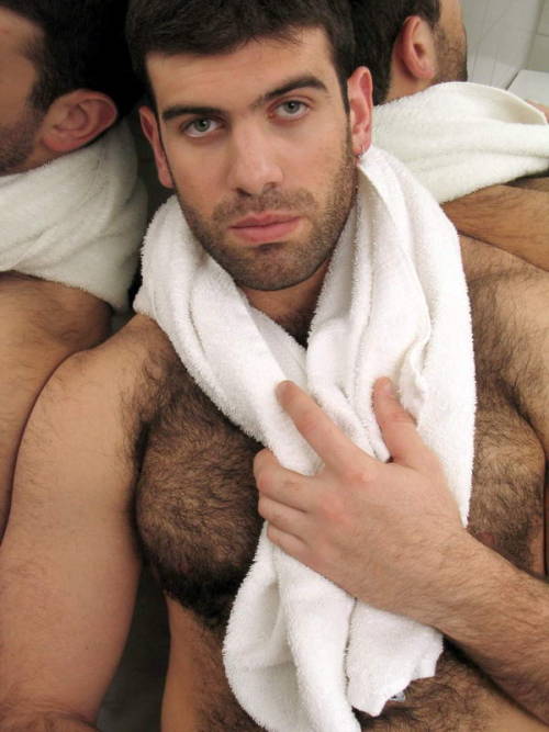 throbbit:  We want to marry Ben Dodge and have hot fun with all his hairy bits. In this first of several sets, he looks like he needs a lesson in how to use a bidet.  I’d marry Ben in a heart beat - physically my ideal kind of man.  WOOF