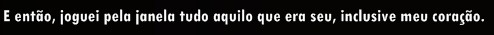 Apenas um final inexistente.