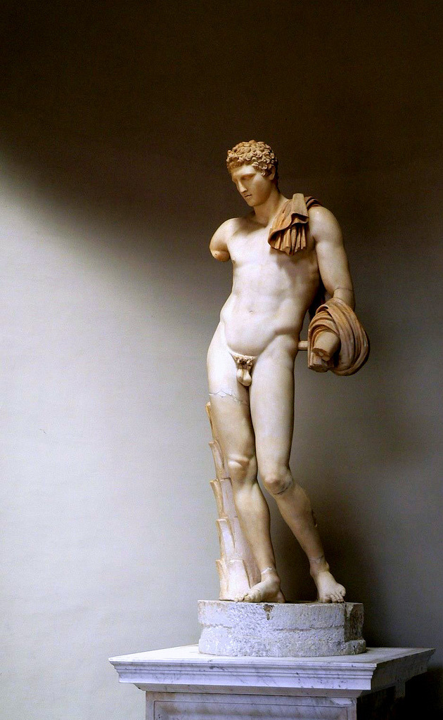 hadrian6: the Belvedere Hermes. Vatican museum.     http://hadrian6.tumblr.com