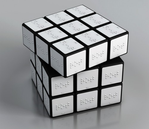 Porn photo freedomisdead:  Braille Rubix Cube. 