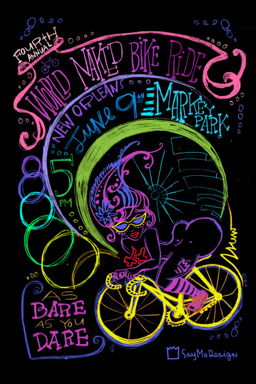breasy3: World Naked Bike Ride - New Orleans - Saturday 9 June 2012