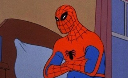 barackfuckingobama:  I bet Spiderman left New York City for a day trip and when he