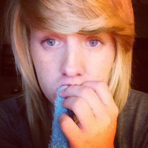 What I’ll be doing all night to ensure the swelling is down before work tomorrow. (Taken with instagram)
