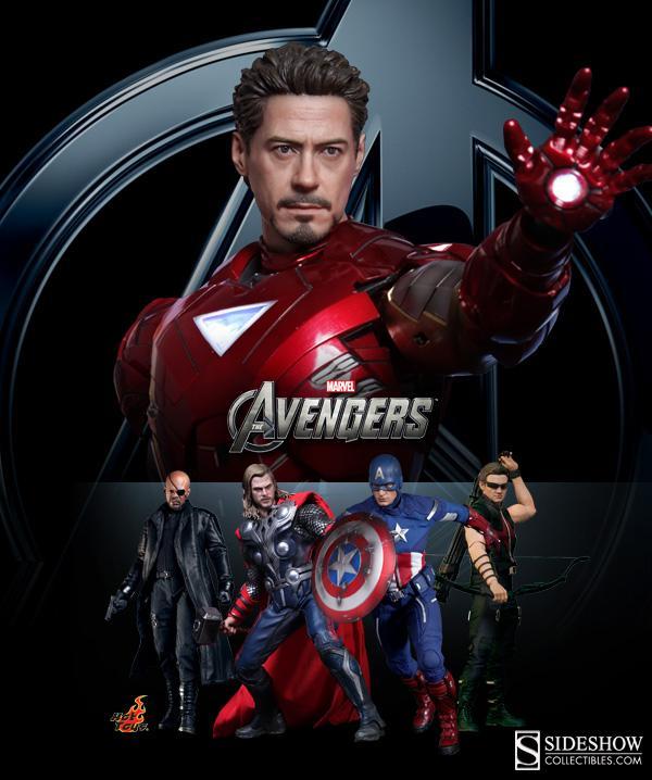 newimageworks:  Sideshow Collectibles Wants to Give You Hot Toys Avengers Figures