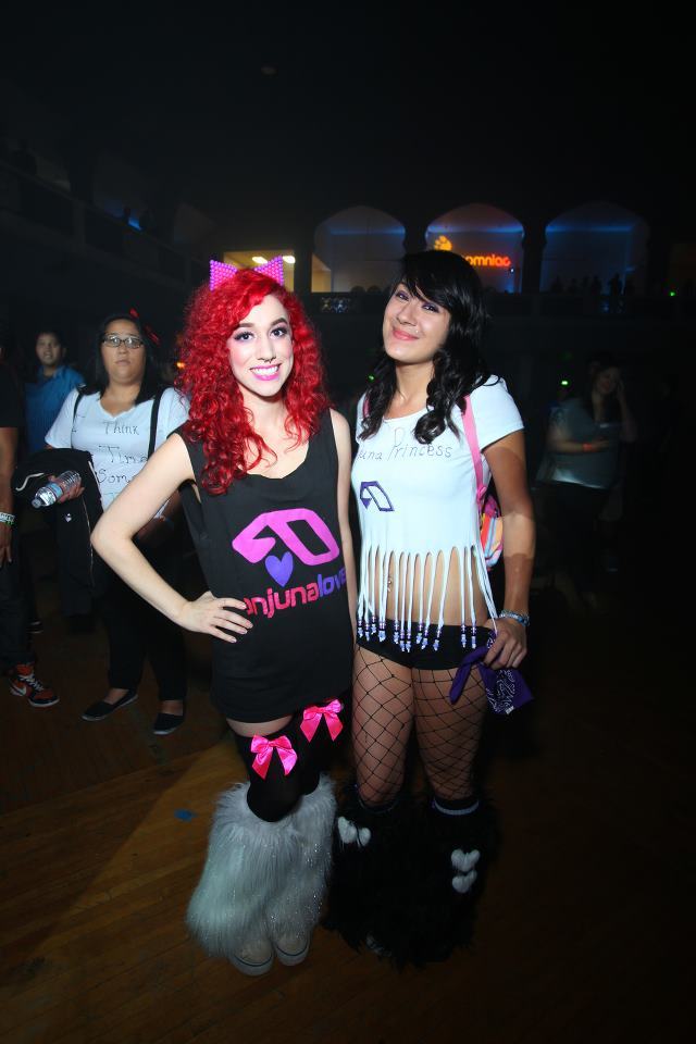 Above &amp; Beyond at The Shrine last night with Nicole. :333 I&rsquo;m an