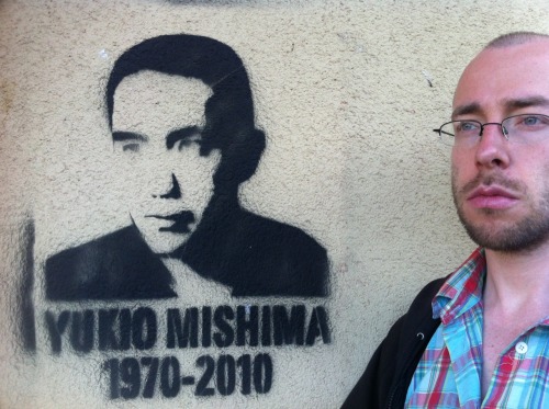 Queerdo Mishima committed ritual suicide in 1979, not sure what this is aboot?Later I met a Russian-