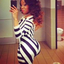 babygotcakes:  Ass like a Zebra