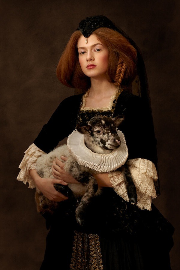 Real Life Flemish Portraits by Sacha Goldberger Taking a cue from Rembrandt, Sacha