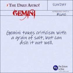 dailyastro: Gemini 1650: Check out The Daily Astro for facts about Gemini. Click here for a free tarot reading :) 