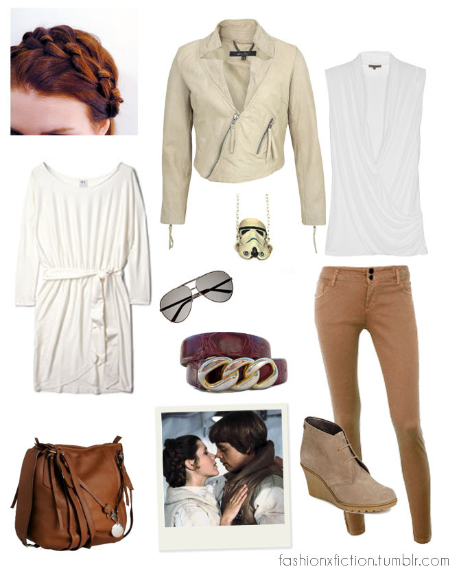 fashion inspired by fiction — Fashion inspired by Luke and Leia from Star  Wars -...