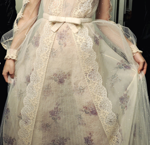 hautekills:  Valentino haute couture s/s 2012 backstage 