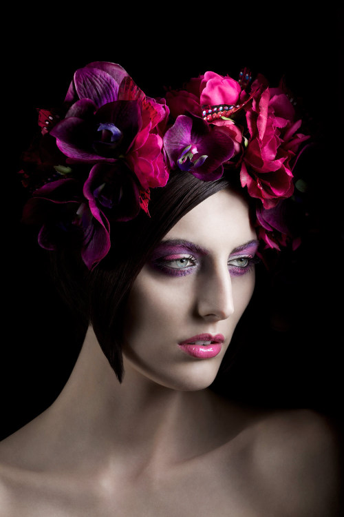 Dev from D1 wearing one of Zara’s new headpieces.
From a recent collaboration with MUA Claire Portman.