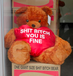 nm-gayguy:  radatattt:  heyfrankie:  ONE GIANT SIZE SHIT BITCH BEAR   I need this  :o)