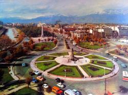    Plaza Italia en 1967 c:   