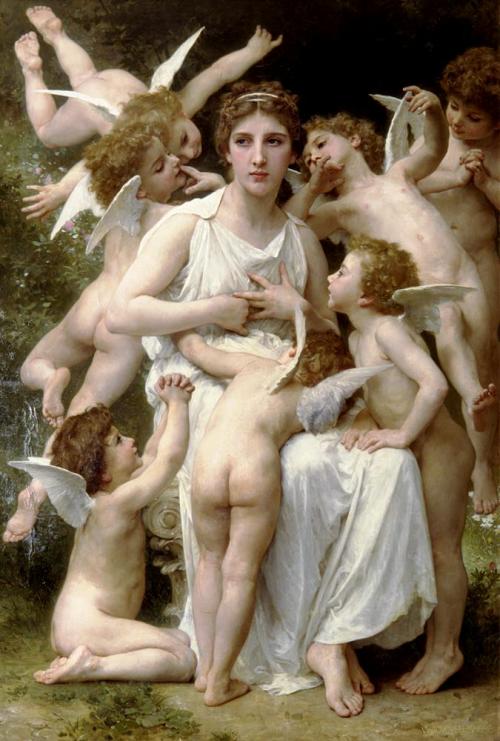 a-r-t-history: William-Adolphe Bouguereau, The Attack, 1889, oil on canvas (via Musée d&rsquo