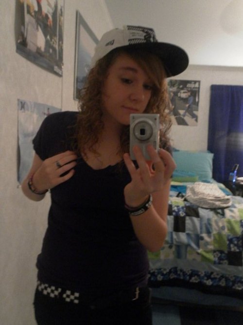 jesus christ what a dyke this was first day of 11th grade ~
